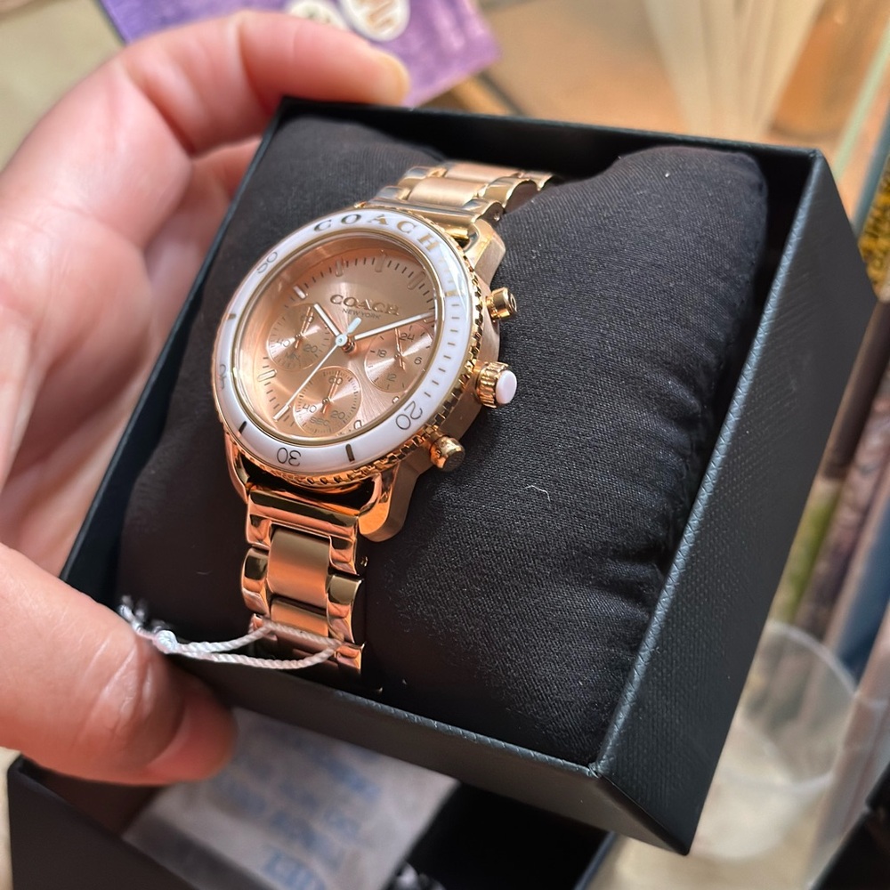 Coach Watch Women’s Cruise Rose Gold - Picture 5 of 6